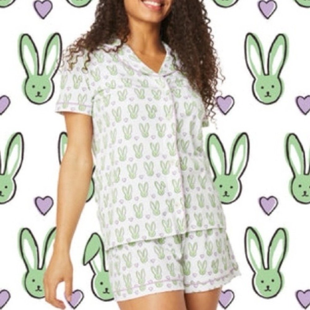ROLLER RABBIT LIMITED EDITON Lovely Bunny Women's Pajama Set